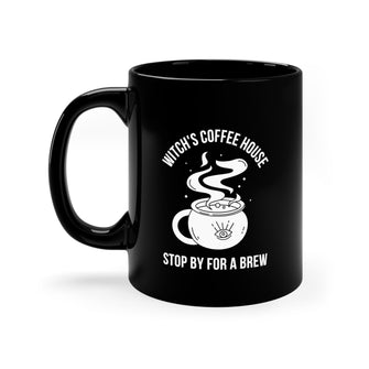 Graphix Fuse "Witch's Coffee House" 11oz Black Mug
