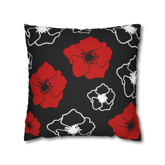 Graphix Fuse "Best Buds" Floral Square Pillowcase