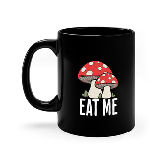 Graphix Fuse "Eat Me" 11oz Black Mug