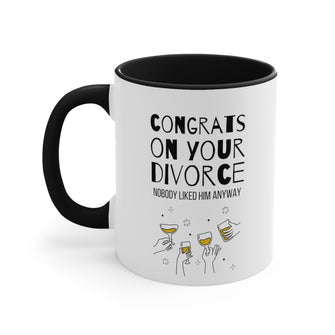 Graphix Fuse "Congrats On your Divorce" Mug
