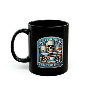 Dead & Breakfast Inn 11oz Black Mug