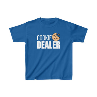 Graphix Fuse "Cookie Dealer" Unisex Youth Tee, in blue