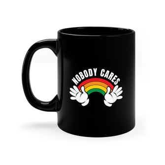 Graphix Fuse "Nobody Cares" 11oz Black Mug