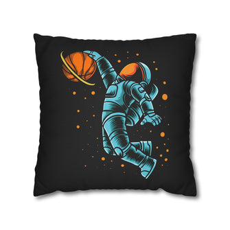 Graphix Fuse "Cosmic Basketball" Polyester Square Pillow Case