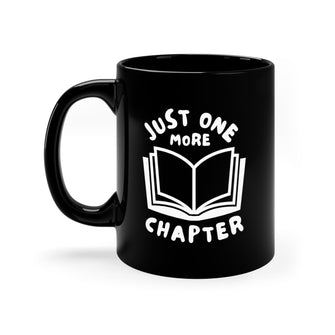 Graphix Fuse "Just One More Chapter" 11oz Black Mug