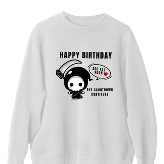 Graphix Fuse "Happy Birthday" Crewneck Sweatshirt