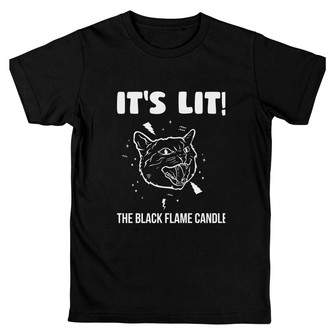 Graphix Fuse "It's Lit! The Black Flame Candle" Youth Tee