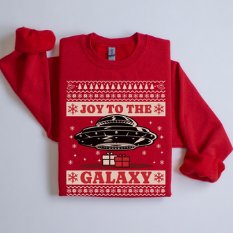 Graphix Fuse "Joy To The Galaxy" Ugly Christmas Unisex Sweater