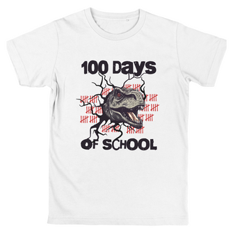 100 Days Of School Youth Unisex Tee