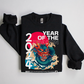 Graphix Fuse "Year Of The Dragon" Unisex Crewneck Sweatshirt