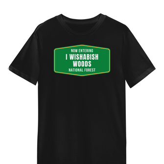 Now Entering I Wishabish Woods Unisex Tee