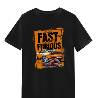 Graphix Fuse "Not Fast Not Furious" Unisex Short Sleeve Tee