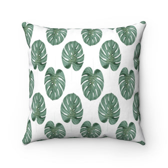 Graphix Fuse "Palm Leaves" Polyester Square Pillowcase