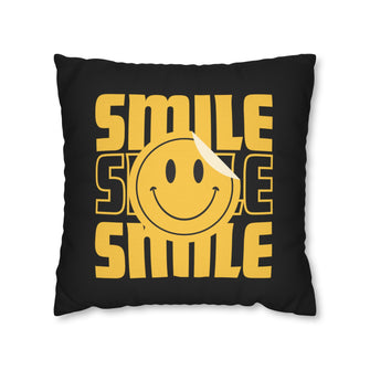 Graphix Fuse "Smile" Polyester Square Pillowcase