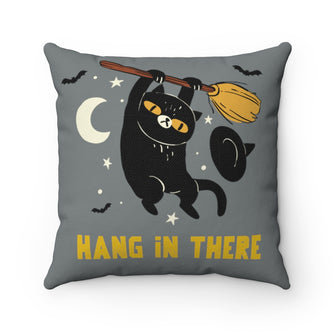 Graphix Fuse "Hang In There" Polyester Square Pillowcase