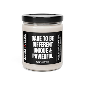 Graphix Fuse "Dare To Be Different, Unique & Powerful" 9oz Candle